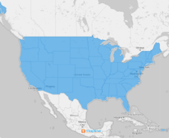 Map of U.S. States
