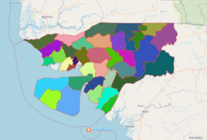 Create Map of Guinea Bissau Using Mapline's Territory Mapping Software