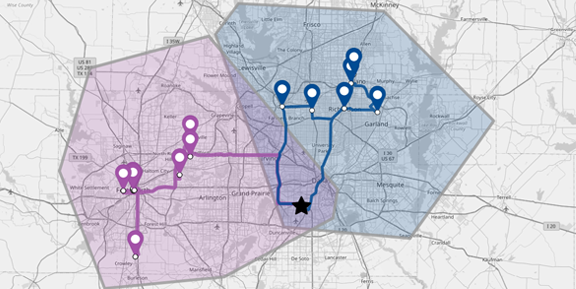 Territory Based Scheduling and Delivery + Service Coordination