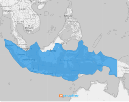 Map of Indonesia provinces