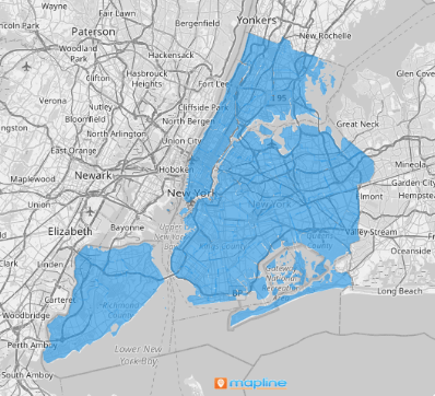 Map of New York City Council Districts