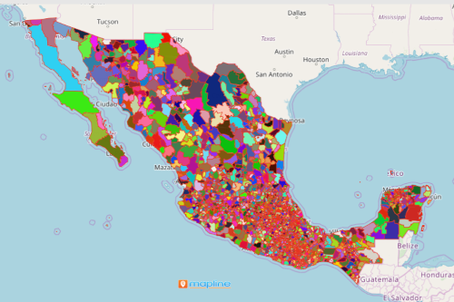 Analyze Mexico Map Using Mapline's Territory Mapping Software