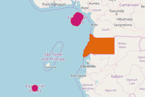 Create Equatorial Guinea Map Using Mapline's Territory Mapping Software