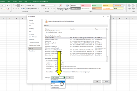 How to Download and Install Excel Add-in