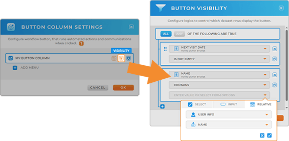 Workflow visibility can now be customized