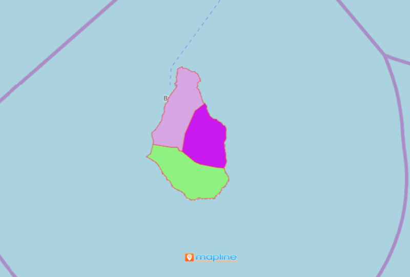 Analyze Montserrat Map Using Mapline's Territory Mapping Software