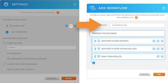 Automate data entry and communications