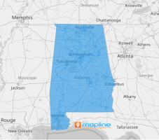 Map of U.S. State Legislative Districts