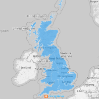 Map of U.K. Regions