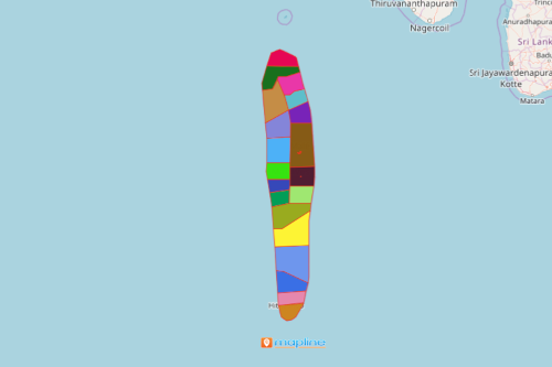 Use Mapline's Territory Mapping Software to Create a Maldives Map 