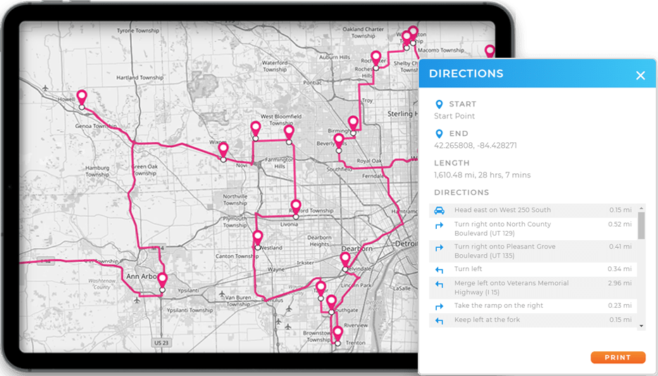 Cut waste and maximize efficiency with geo intelligent analytics