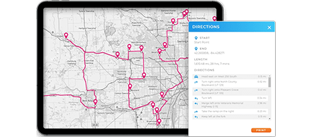 Scheduling and routing software