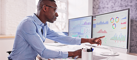 Drive accountability and results with interactive dashboards