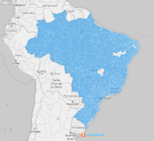 Map of Brazil Micro Regions