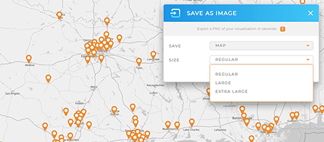 export map images (png file)