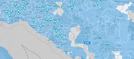 create zip code territories for sales teams