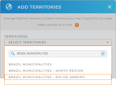 Adding Rio de Janeiro Municipalities