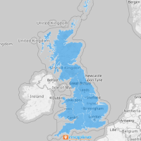 Map of U.K. regions