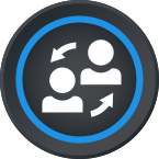 Sales forecasting icon: chart with a dollar sign above it