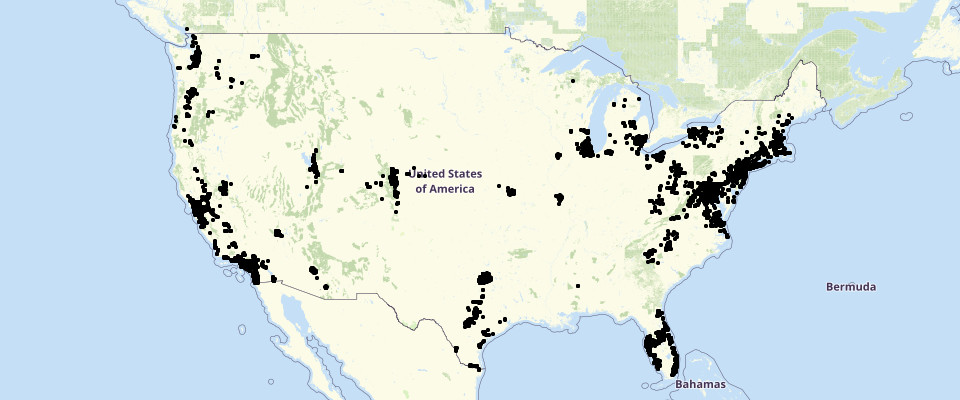 7-11 Dot Density