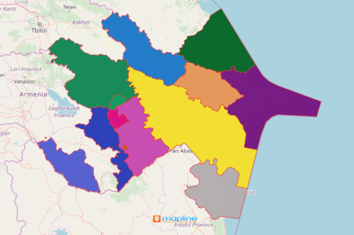 Mapping Azerbaijan Economic Regions