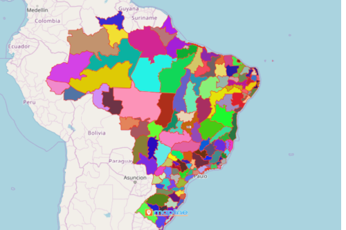 Brazil (BRA): Administrative Boundaries (as of 06 October 2020)