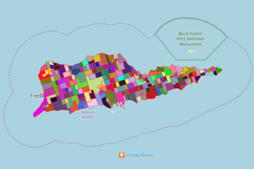 Mapping Estates of Virgin Islands