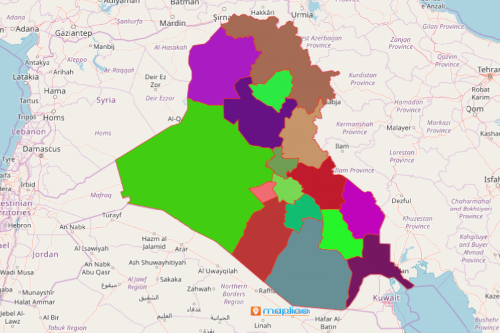 Mapping Iraq Governorates