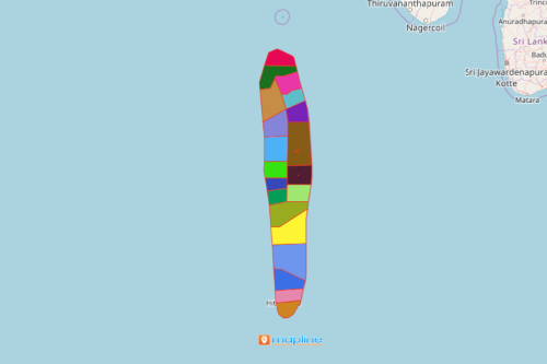 Mapping Maldives Atolls