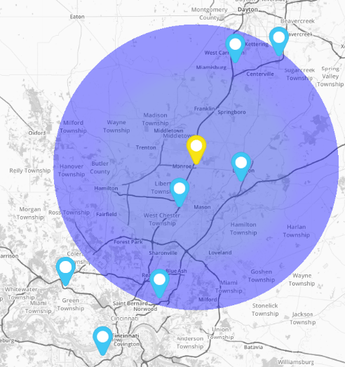 Maps: Coverage - Mapline