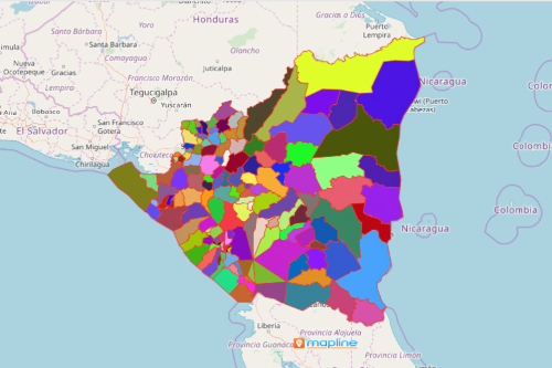 Mapping Municipalities of Nicaragua