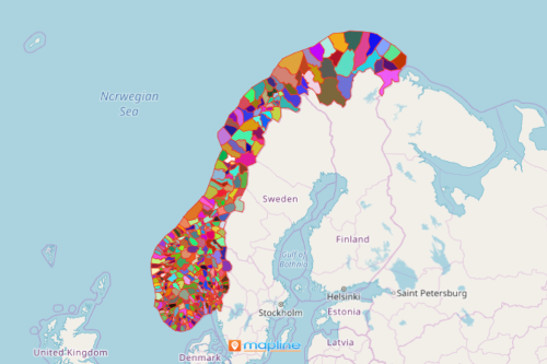 Norway Municipality Map