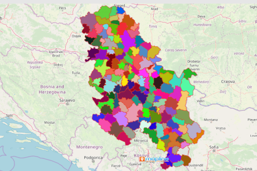 Mapping Municipalities of Serbia