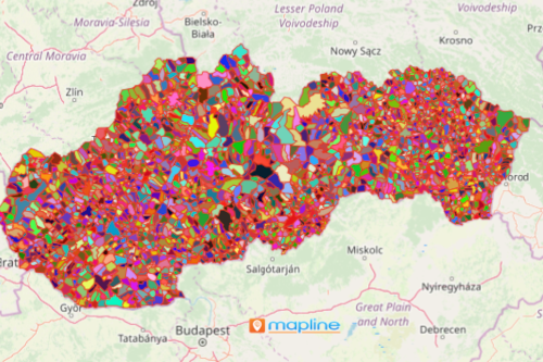 Mapping Municipalities of Slovakia