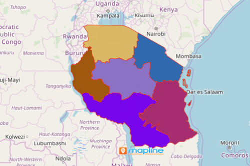 Mapping Zones of Tanzania