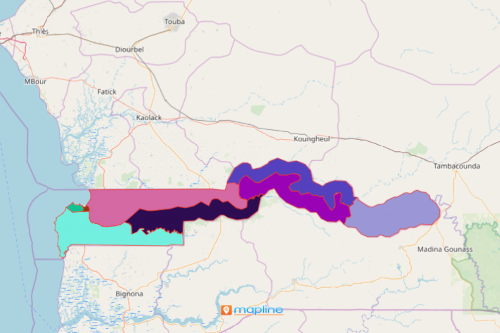 Mapping The Gambia Local Government Areas