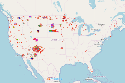 Mapping Tribal Census Tracts in the US