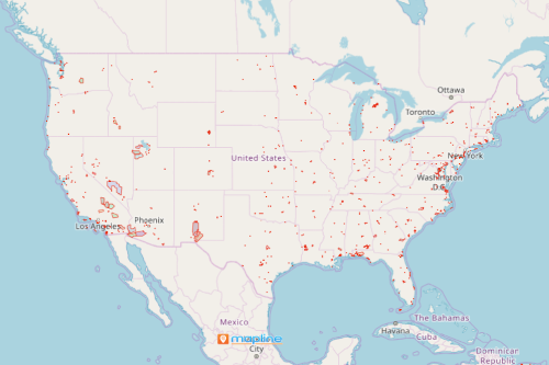US Military Installation Map