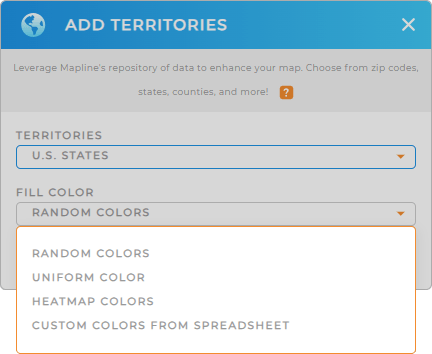 Color Styles for US States