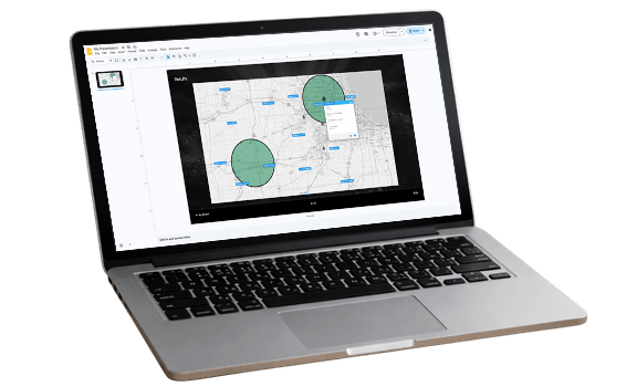 Add maps to your Powerpoint and Google Slides presentations