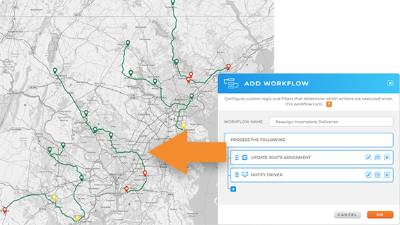 Auto-reassign incomplete deliveries
