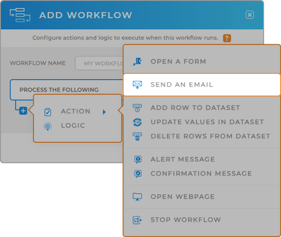 Automate messages with Mapline workflows