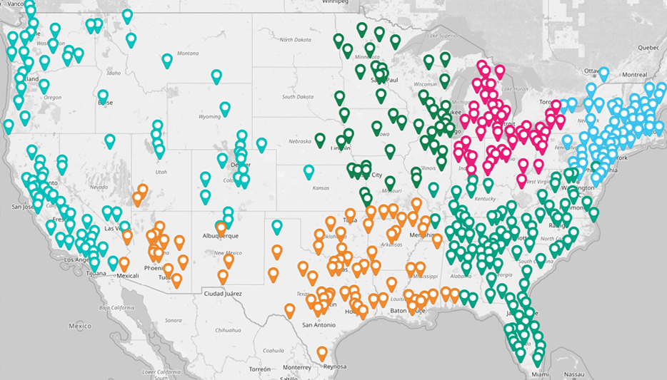 Bulk Locations