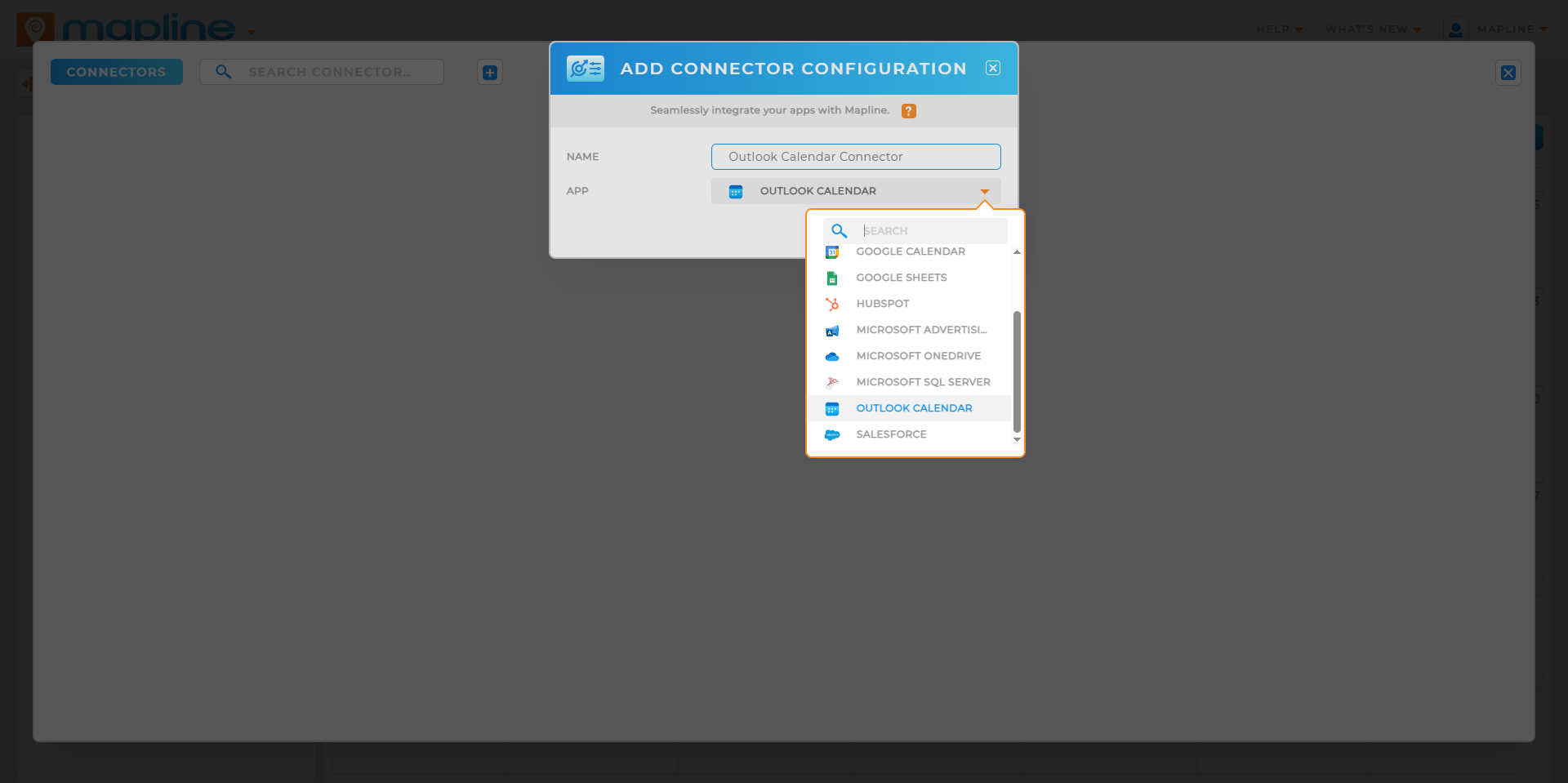 Connect to Outlook Calendar