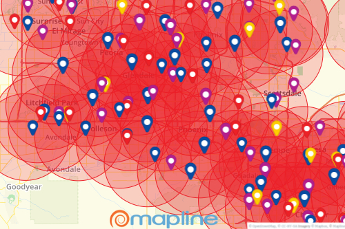 Service Coverage Maps, Build Network Coverage Overlays