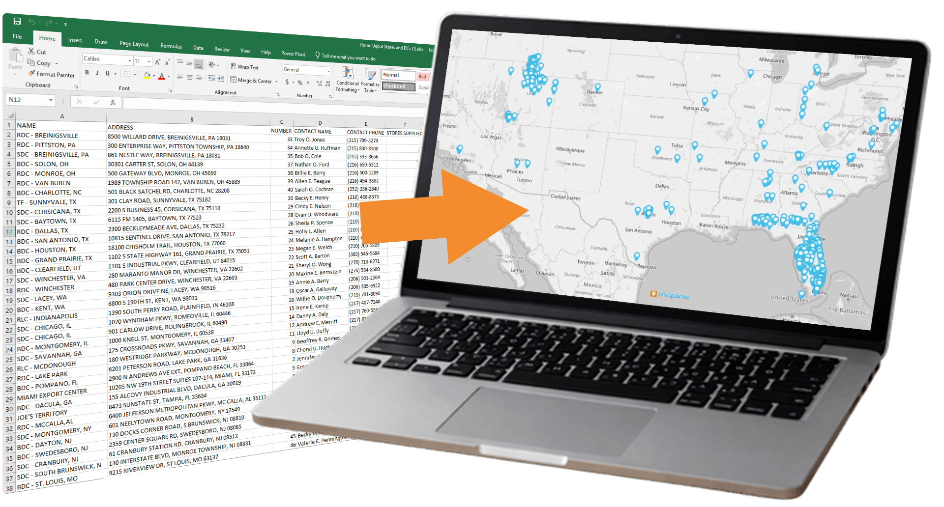 Plan smarter routes and cut down on drive time and fuel costs