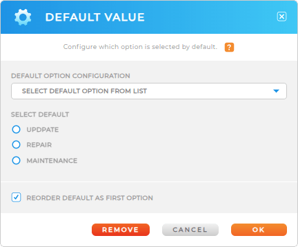Use custom text as a default answer in Mapline forms