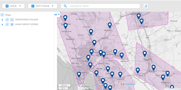 Image of Custom Drawn Territories