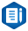blue document signing icon