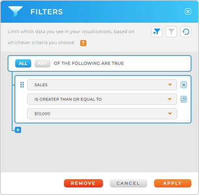 filter lightbox in mapline
